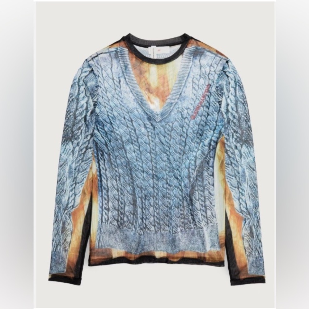 Glenn Martens for H&M Unisex blouse - Size S NWT